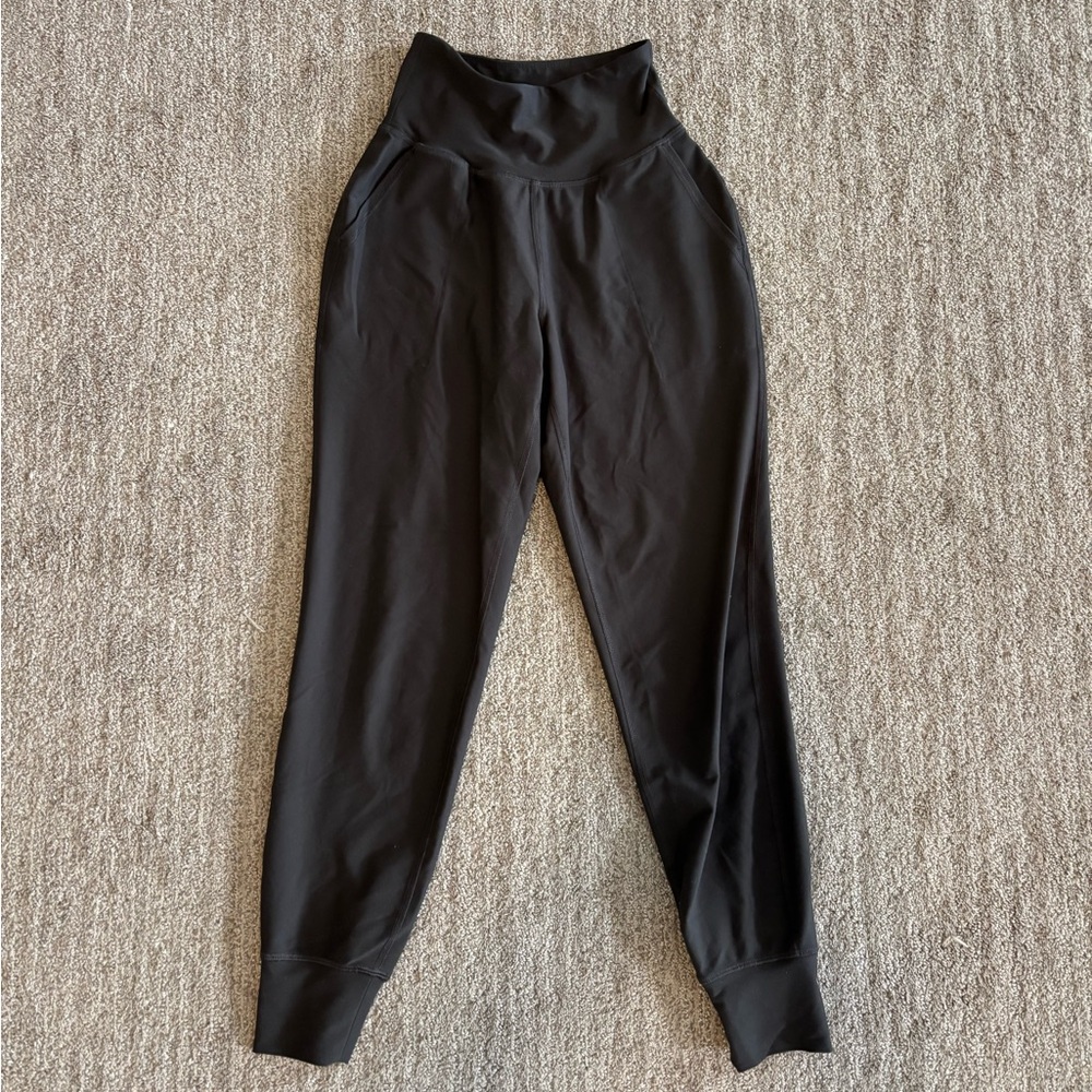 Old Navy High-waisted PowerSoft Joggers in gray-green